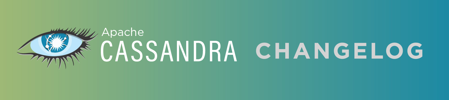 Apache Cassandra Changelog